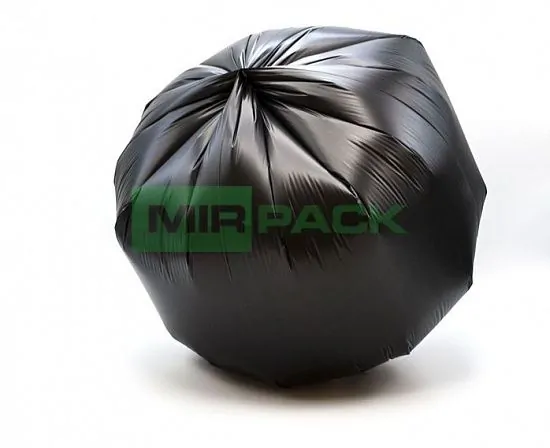 Мешки для мусора 30 л, 20 мкм, черные, ПСД, прочные (в рулоне 30 штук, 50х60 см) - Вид 4