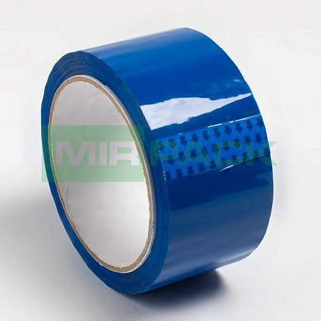 Скотч упаковочный синий 48 мм 120 м 45 мкм - Вид 1